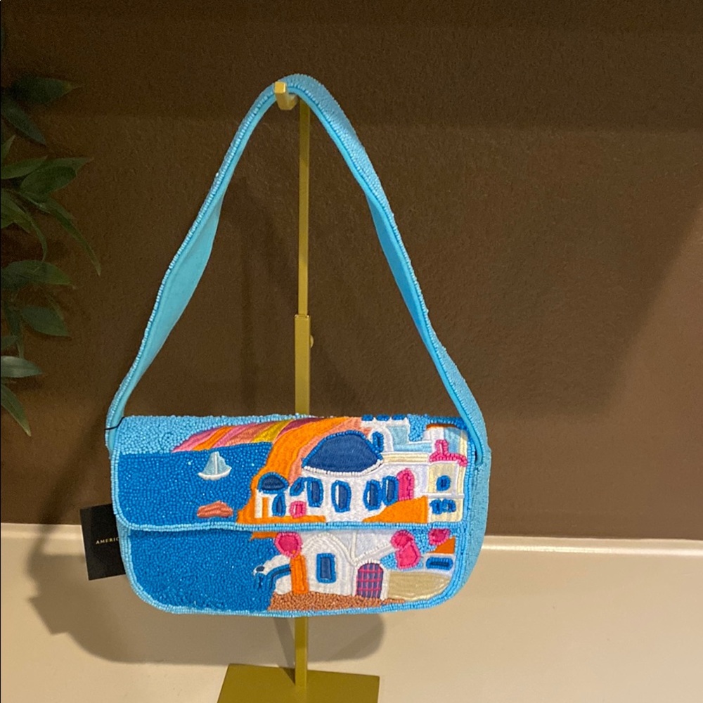 Tjmaxx American & Beyond Viral TikTok Santorini Inspired Beaded Bag